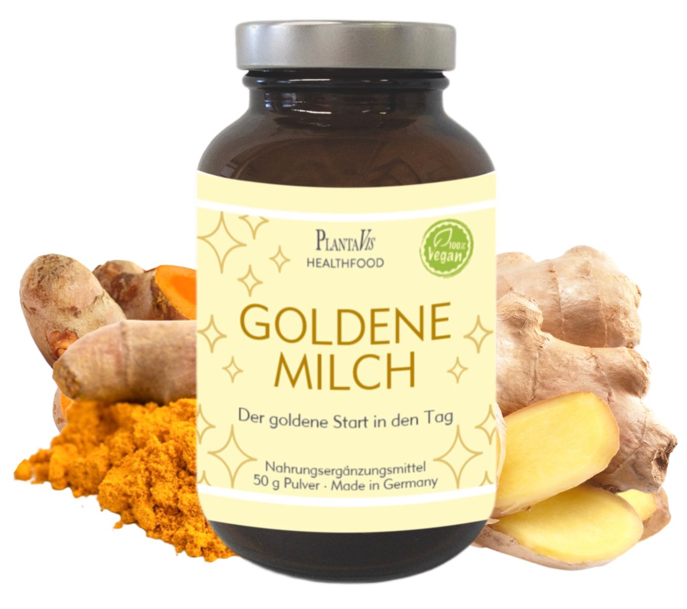 Goldene Milch Pulver