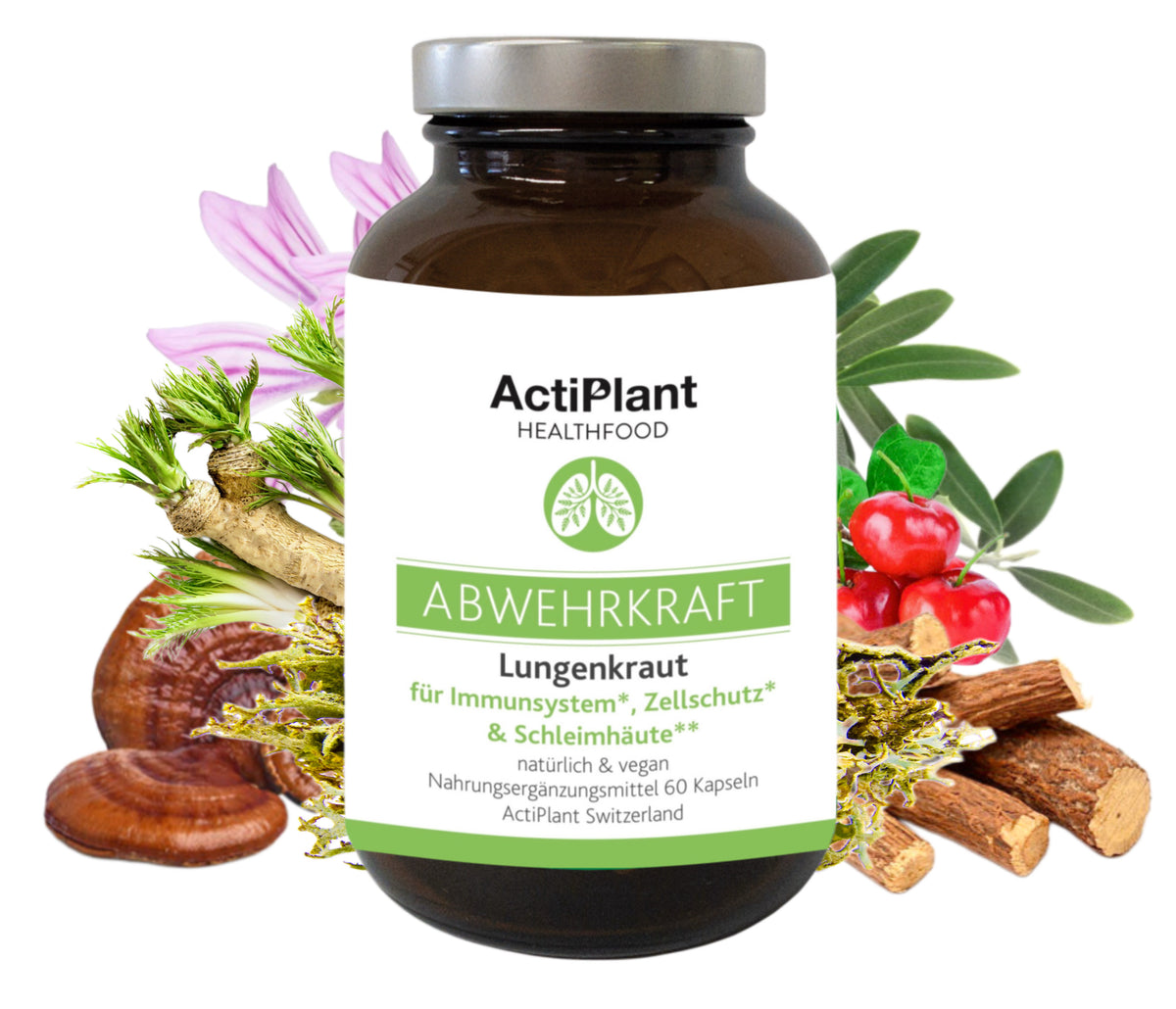 Lungenfit und Abwehrkraft Kapseln
