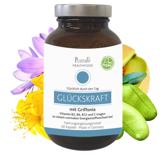GlücksKraft mit Griffonia Kapseln