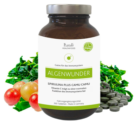 Spirulina plus Camu Camu Tabletten