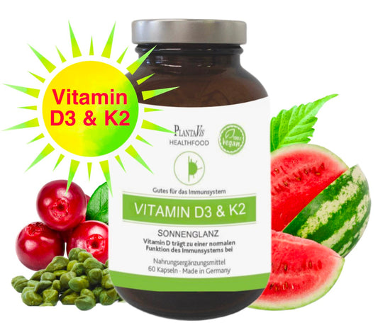 Vitamin D3 & K2 Kapseln